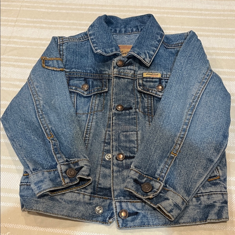 Levi Strauss Signature Kids 24 month Blue Jean Trucker Jacket